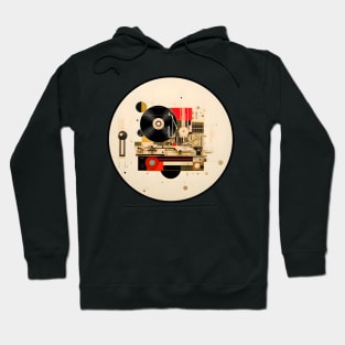 Retro Turntable Vintage Audio Record 2 Hoodie